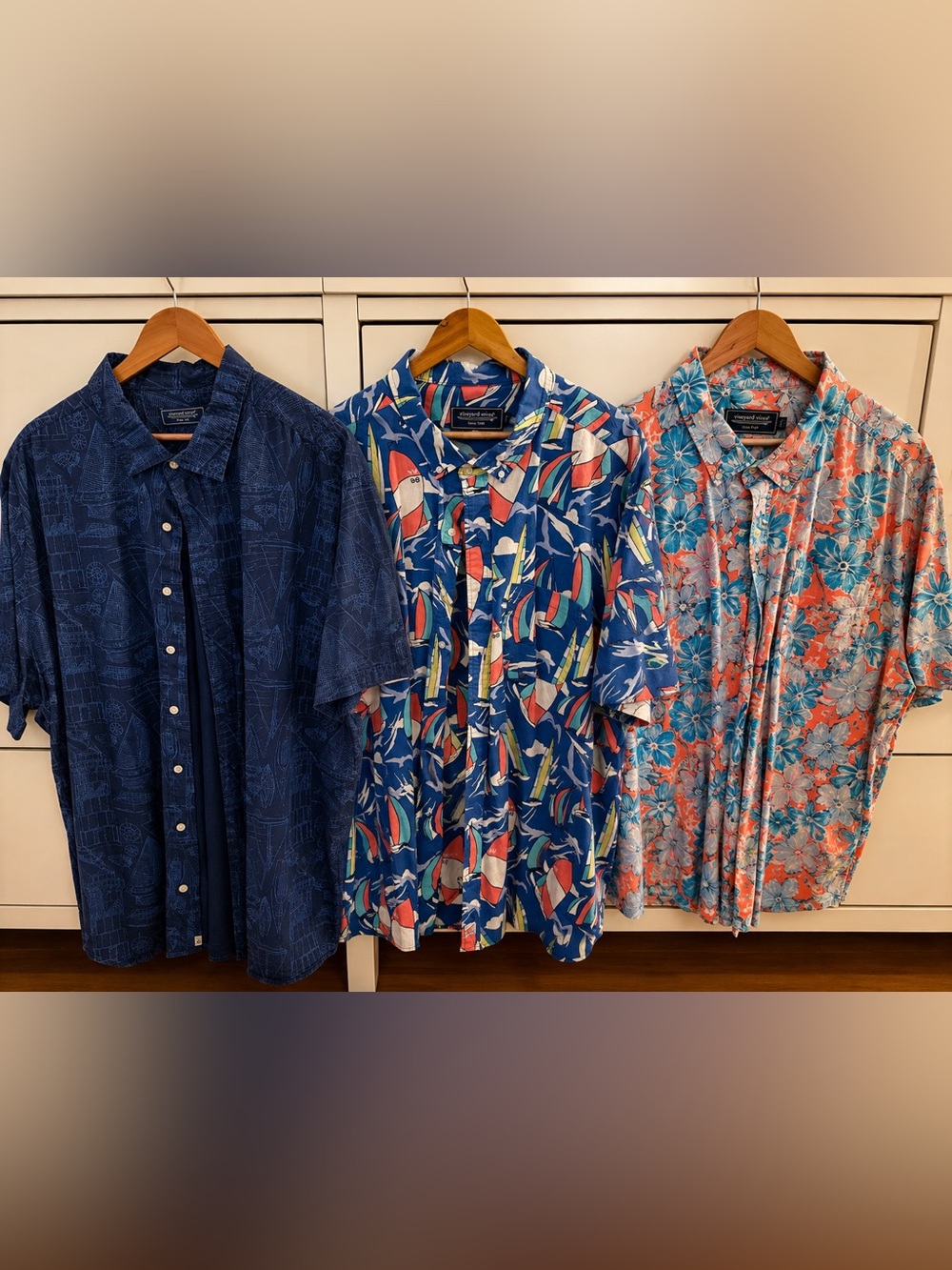 Vineyard Vines Men’s 3XB Short Sleeve Lot of 3